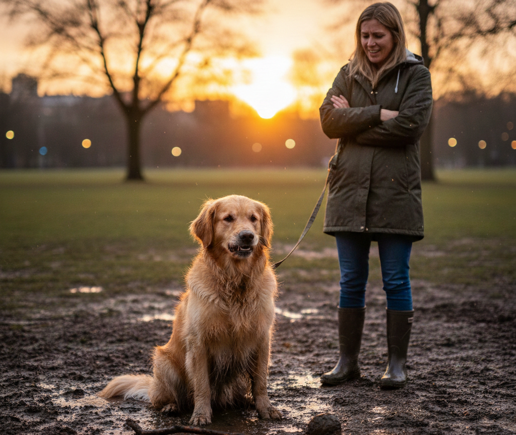 dog show stubborn behaviour