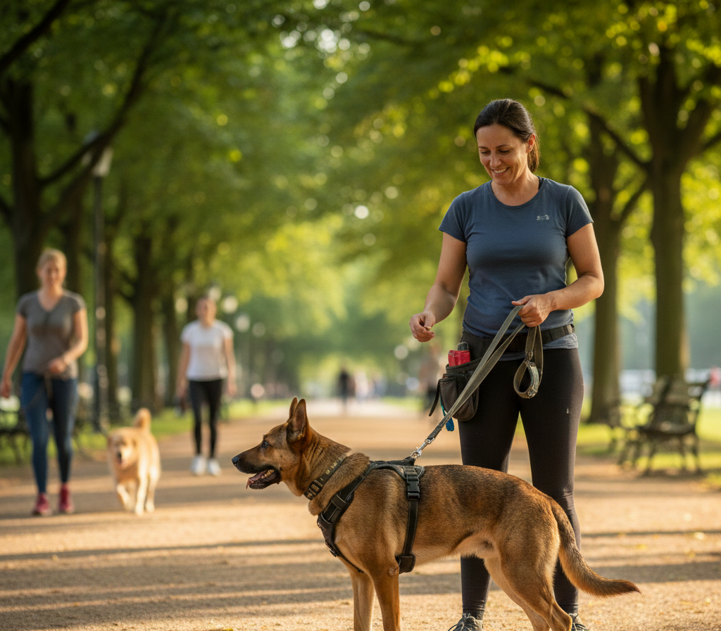 Reactive dog training With a strong recall 