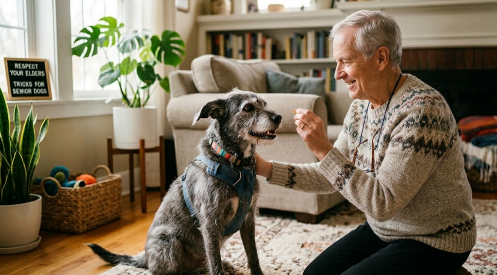 Tricks For Older Dog Training