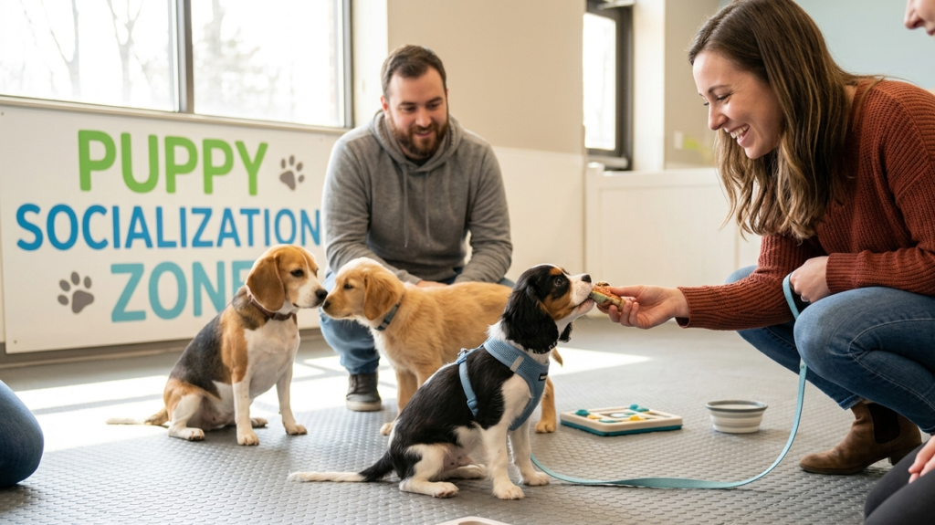 dog socialization zone